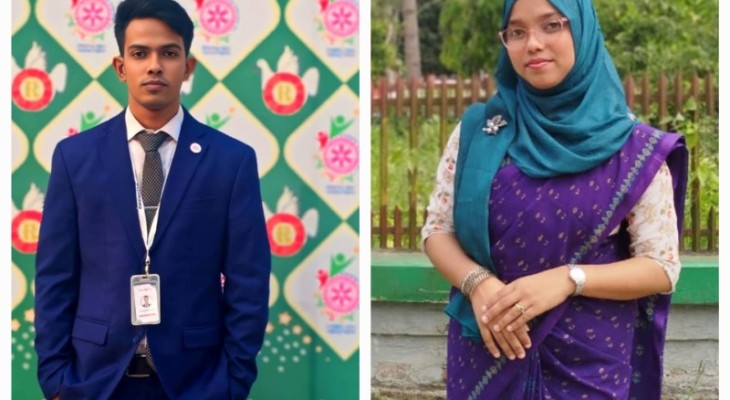 বাকৃবি রোটার‌্যাক্ট ক্লাবের  নতুন সভাপতি অনন্ত ,সচিব নিজামুল 